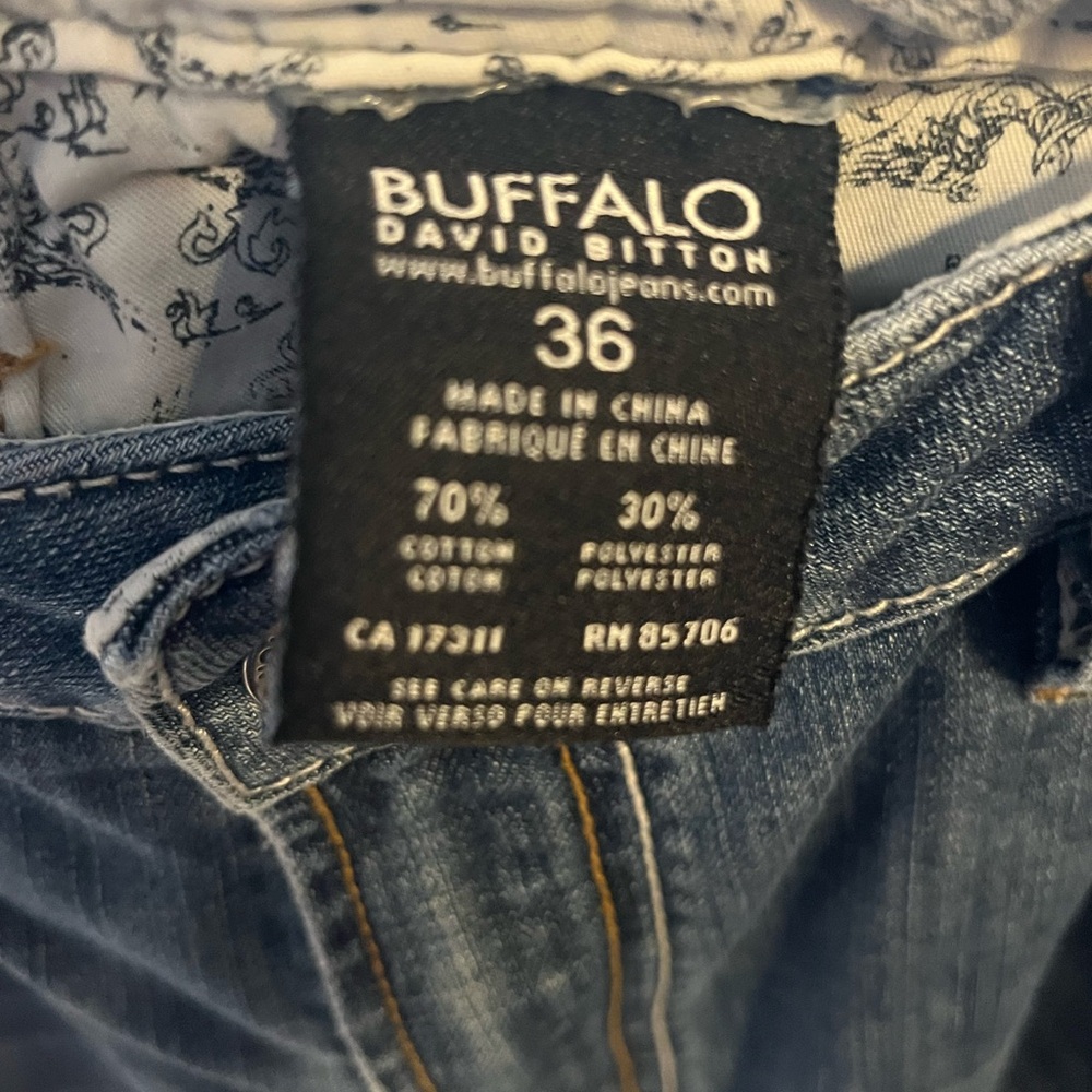 Buffalo David Bitton Driven Basic Straight 36x32 … - image 7